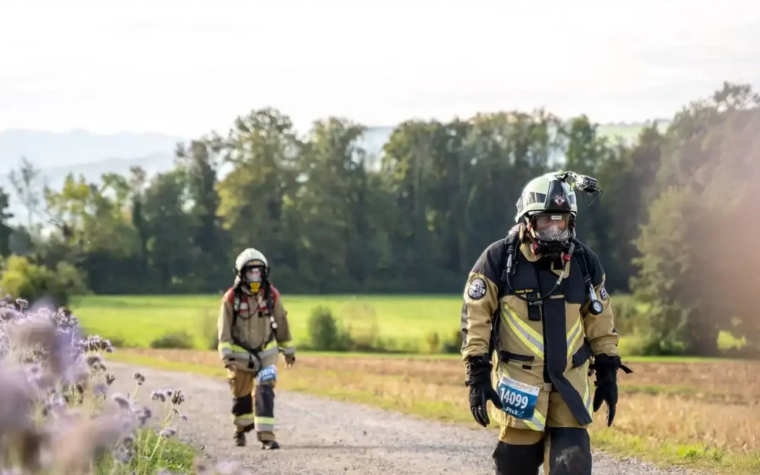 Weltrekordversuch des Atemschutz Sportclubs